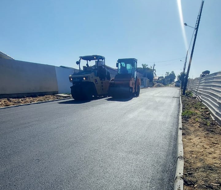Sombrio avança com obras de pavimentação e infraestrutura em diferentes bairros em 2026
