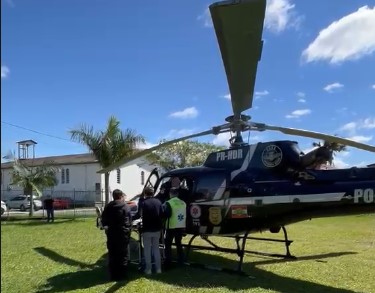 Mais uma vida salva pelo SAER/SAMU Aeromédico