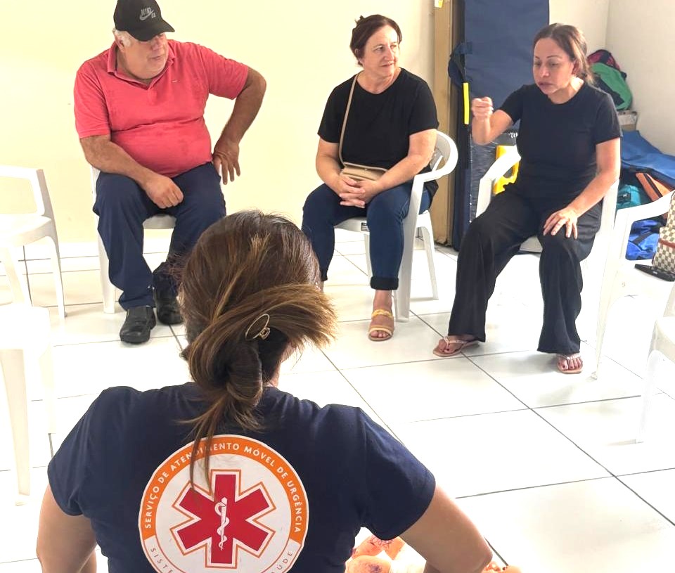 SAMU de Turvo capacita profissionais da Cativar em primeiros socorros