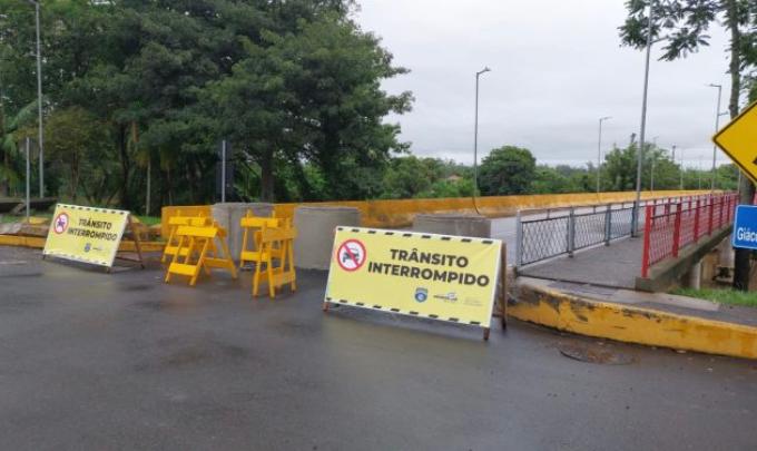 Interditada: obra na Ponte Giacomo Mazzuco deve durar 60 dias