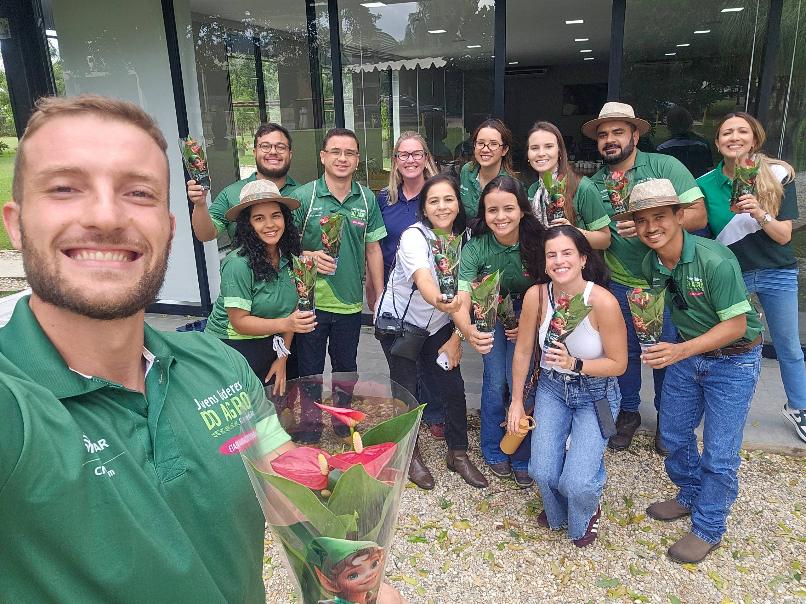 Jovem de SC vivencia futuro do agro em intercâmbio nacional do SENAR